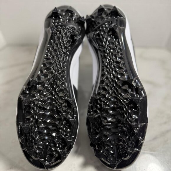 Jordan 1 TD Cleat 2023 Mid Black White Size 12 - | NWOB - Picture 10 of 10